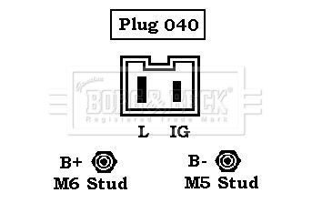 BORG & BECK Generaator BBA2780